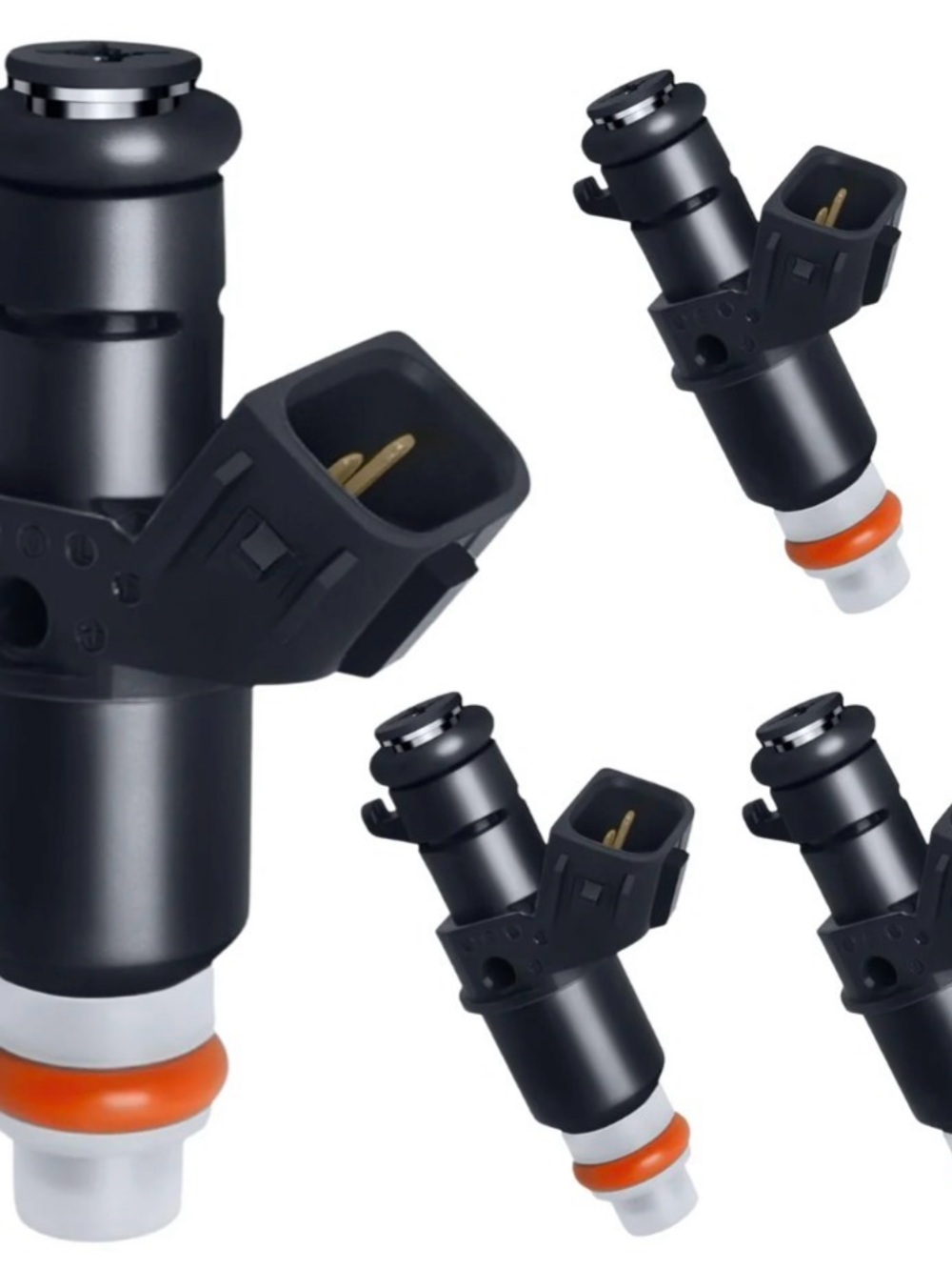 Upgraded 8 Holes Fuel Injectors Fit for Honda: Civic 1.8L 2006-2011, FIT 1.5L 20